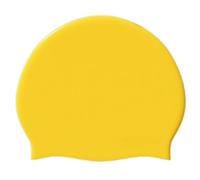 L&L® Unisex Swimming Pool Cap Silicone Swim Hat Waterproof School kid adult (Yellow)
