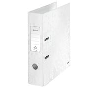 Leitz 180 WOW Lever Arch File A4 80mm White (10 Pack) 1005001
