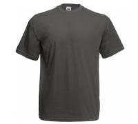 (L, Light Graphite) Fruit Of The Loom Mens Valueweight Short Sleeve T-Shirt