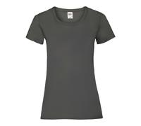 (L, Light Graphite) Fruit of the Loom Womens/Ladies Lady Fit T-Shirt