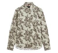 (L, Light Green) Ted Baker Mens Foliage Print Long-Sleeved Shirt