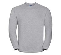 (L, Light Oxford) Russell Unisex Adult Heavyweight Sweatshirt