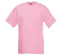 Fruit Of The Loom 61036 Valueweight T-Shirt Light Pink - Size: L Colou L