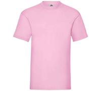 (L, Light Pink) Fruit of the Loom Mens Valueweight T-Shirt