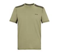 Regatta Mens Virda T-Shirt - Light Sage/Dark Khaki - L - Light Sage/Dark Khaki - 65% Polyester/30% Recycled Polyester/5% Elastane