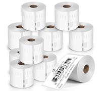 L LIKED 10 Rolls 54x101mm Thermal Shipping Labels for DYMO 99014/S0722430 | Compatible with Dymo LabelWriter 450, 450 Turbo, 4XL and multiple thermal label printers,NOT for 550/5XL