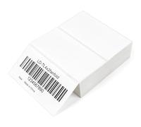 L LIKED 4" X 2" Fanfold Direct Thermal Labels - 500 Total UPC and Shipping Labels Compatible with Zebra, Munbyn, and Rollo Thermal Printers