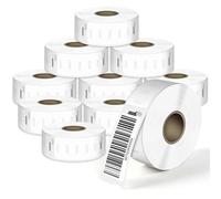 L LIKED 5000 PCS 1" x 2-1/8" Thermal Address Labels -10 Rolls, Replacement for DYMO 30336, Permanent Adhesive Generic Labels, Compatible with Rollo, Zebra and Dymo 450/4XL