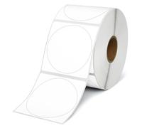 L LIKED 50mmx50mm 750 Round Direct Thermal Sticker Labels