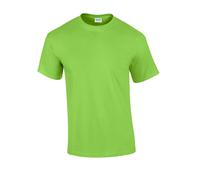(L, Lime) Gildan Mens Ultra Cotton T-Shirt