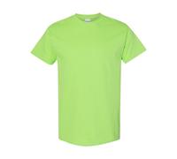 (L, Lime Green) Gildan Mens Heavy Cotton T-Shirt