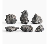 L LIQI Natural Seiryu Stone Aquarium Rocks 5 lb, Hand-Selected 3-6 in Iwagumi Aquascaping Kit for Planted Aquarium, Fish Tank, Terrarium, Paludarium and Bonsai Deco