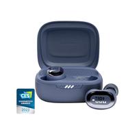 L Live Free 2: 35 Hours Playtime, True Adaptive Noise Cancellation, Intelligent Ambient and Beamforming Microphones (Blue) - Small