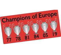 L Liverpool European Champions League Winners 2019 Vinyl Sticker