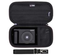 L LTGEM 4K Digital Camera Case Compatible with VJIANGER/YIGLLO/Zostuic/Duluvulu/Gavonde/XNSIAKXA/FlyFrost/SIXTARY/DUOCH 4K Vlogging Camera with Shoulder Strap, Black