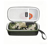 L LTGEM Case for JBL Flip 7/6/5 - Portable Travel Case - Green | Compatible with Flip Essential 2 Speaker