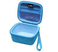 L LTGEM Hard Case for JBL GO 4, GO 3 Portable Bluetooth Speaker - Travel Bag - Light Blue