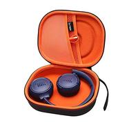 L LTGEM Hard Case for JBL LIVE 770NC, 660NC, 670NC or JBL Tune 510BT, 520BT, 570BT, 720BT, 710BT, 670NC, 770NC, 760NC, Folding Headphone - Portable Travel Bag (Case Only) - Orange