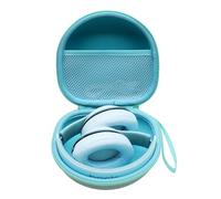 L LTGEM Hard Case Headphone Case Compatible with Soundcore Anker Q20i /JBL Tune 520BT /Rebocico/KVIDIO/Beats/JLab/RORSOU/TOZO Noise Cancelling Foldable Headphone Case, Mint Green (Case Only)