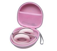 L LTGEM Hard Case Headphone Case Compatible with Soundcore Anker Q20i /JBL Tune 520BT /Rebocico/KVIDIO/Beats/JLab/RORSOU/TOZO Noise Cancelling Foldable Headphone Case, Pink (Case Only)