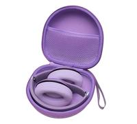 L LTGEM Hard Case Headphone Case Compatible with Soundcore Anker Q20i /JBL Tune 520BT /Rebocico/KVIDIO/Beats/JLab/RORSOU/TOZO Noise Cancelling Foldable Headphone Case, Purple (Case Only)