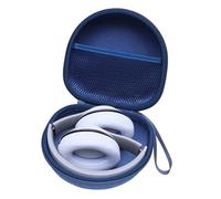 L LTGEM Hard Case Headphone Case Compatible with TOZO/KVIDIO/Beats/JLab/Soundcore Anker/JBL Noise Cancelling Over-Ear Headphones, Blue (Case Only)