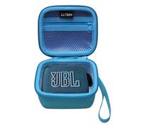 L LTGEM Hard Speaker Case for JBL GO 5 / GO 4 / GO 3 Portable Bluetooth Speaker Travel Bag Light Blue