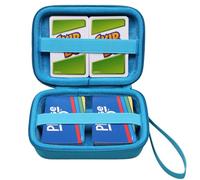 L LTGEM Playing Card Case Travel Carrying Case UNO Carrying Bag for Pokemon/Skip BO/SKYJO Card Games, Holds up to 300+ Game Cards Toy for Children from 3 Years (Case Only)
