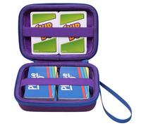 L LTGEM Playing Card Case Travel Carrying Case UNO Carrying Bag for Pokemon/Skip BO/SKYJO Card Games, Holds up to 300+ Game Cards Toy for Children from 3 Years (Case Only)