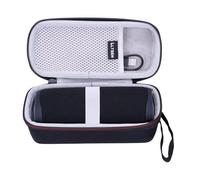 L LTGEM Speaker Case for JBL Flip 7/6/5 Flip Essential 2 Speaker Portable Travel Case Grey