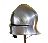 L M Handicrafts Medieval Knight Wearable German Sallet Viking Helmet Knight Helmet Spartan Helmet Medieval Armor Cosplay Helmet