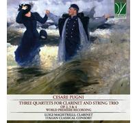 L. Magistrelli, Italian Classical Consort - 3 Quartets for Clarinet & String Trio
