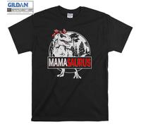 (L) Mamasaurus Mommy Dinosaur T-Rex T-shirt
