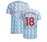 (L) Man Utd 2021-2022 Away Shirt (B FERNANDES 18)