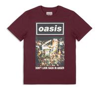 (L, Maroon) Oasis Dont Look Back In Anger Single T Shirt