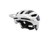 (L, Matte White) Oakley DRT3 Trail Cycling & Mountain Bike Helmet In Vent Eyewear Storage Matte White