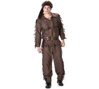 (L) Men's trapper costume