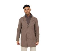 (L, Mocha) Brave Soul Mens Double Layer Overcoat