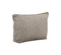 (L, Moonstone) Bagbase Velvet Accessory Bag