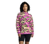 (L, Mountain Paw Foxglove) Jack Wolfskin Womens Paw Era 100 Half Zip Fleece