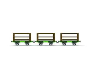 L&MR Horse Wagon Set