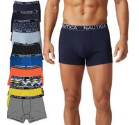 (L) NAUTICA Mens Boxer Briefs Soft Stretch Cotton Rich 4X Pack Underwear Gift S-XL