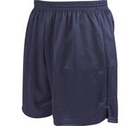 L - NAVY Adult Soft Touch Elasticated Training Shorts Bottoms - Football Gym