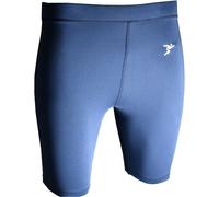 L - NAVY Adult Sports Baselayer Compression Shorts Bottoms - Unisex Training