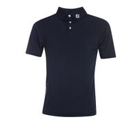 (L, Navy) FootJoy Mens Logo Polo Shirt