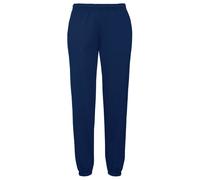 (L, Navy) Fruit Of The Loom Mens Elasticated Cuff Jog Pants / Jogging Bottoms
