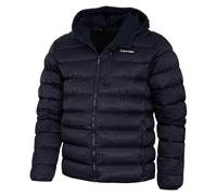 (L, Navy Luxe) Calvin Klein Mens 2026 San Gabriel Padded Woven Jacquard Jacket