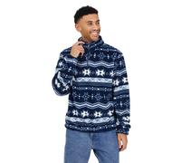 Brave Soul Mens Borg Quarter Zip Fleece WH244