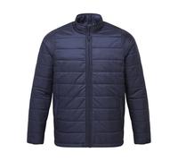 (L, Navy) Premier Mens Recyclight Padded Jacket