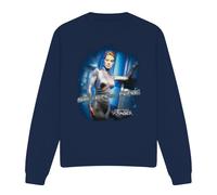 (L, Navy) Star Trek Unisex Adult Seven of Nine Sweatshirt
